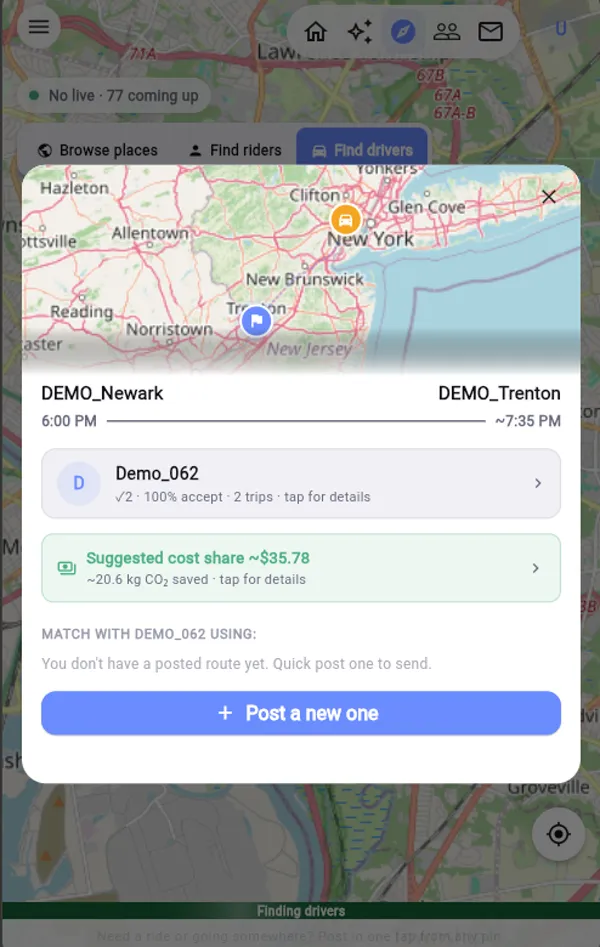 Carpool1 screenshot
