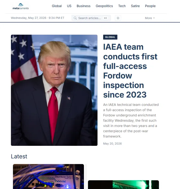 MetaCurrents screenshot